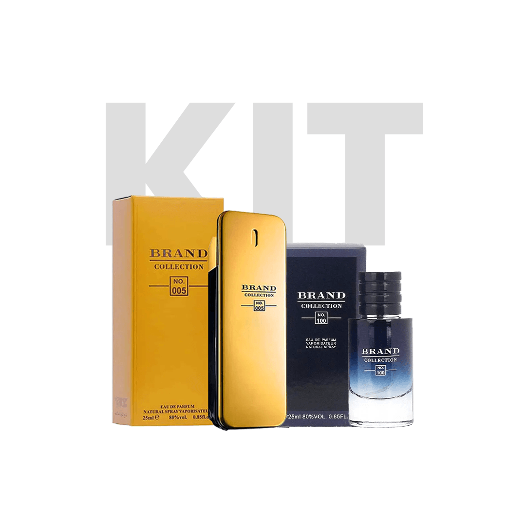 KIT - ONE MILION E SAUVAGE BRAND COLLECTION